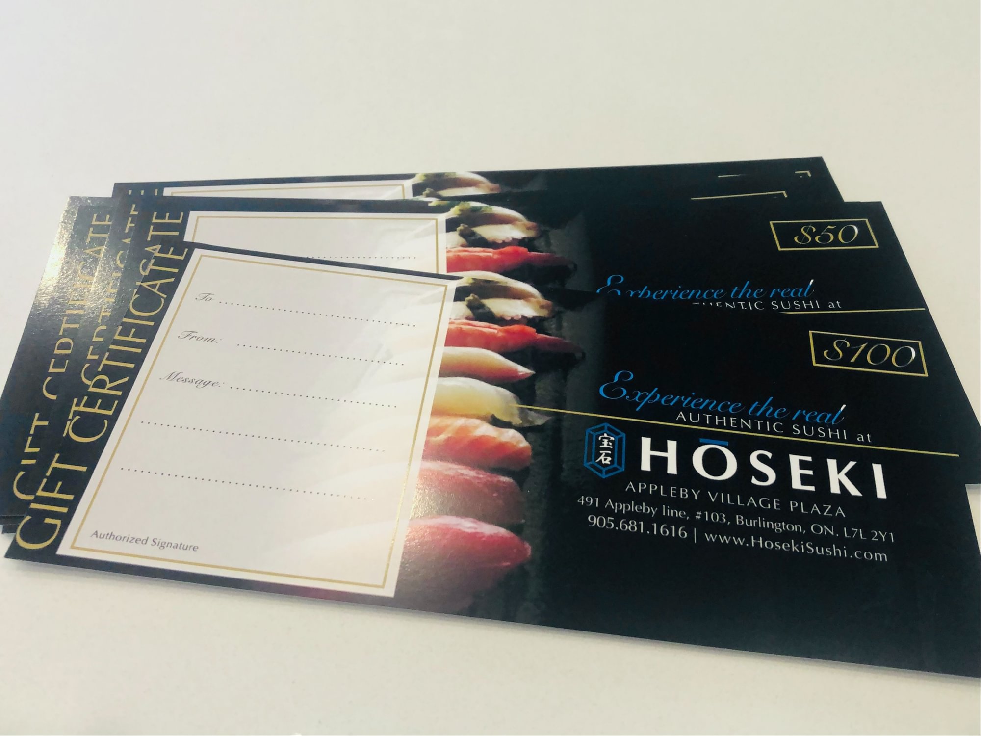 Gift Certificate $100