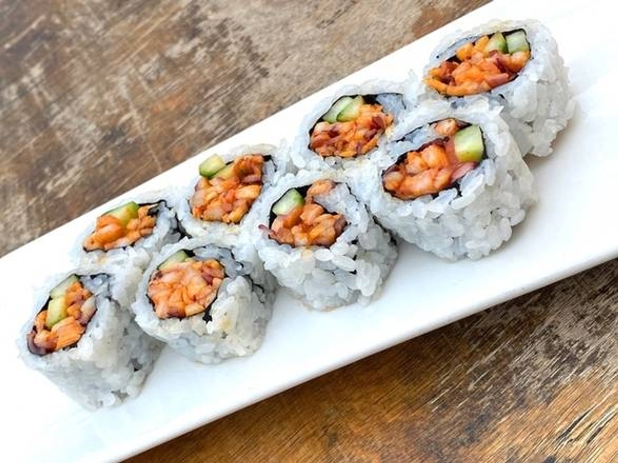 Spicy Octopus Hand Roll