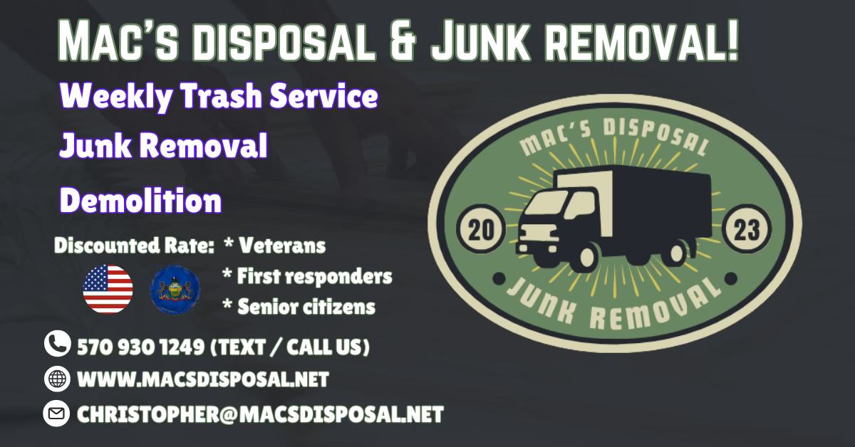 Mac's Disposal & Junk Removal Image