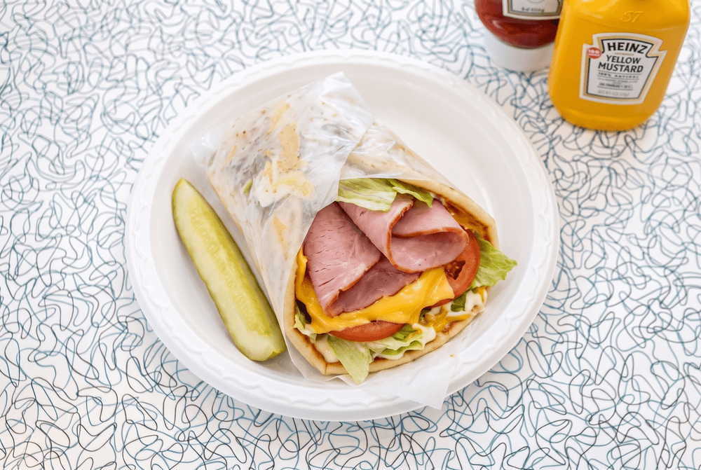 Ham & Cheese Pita