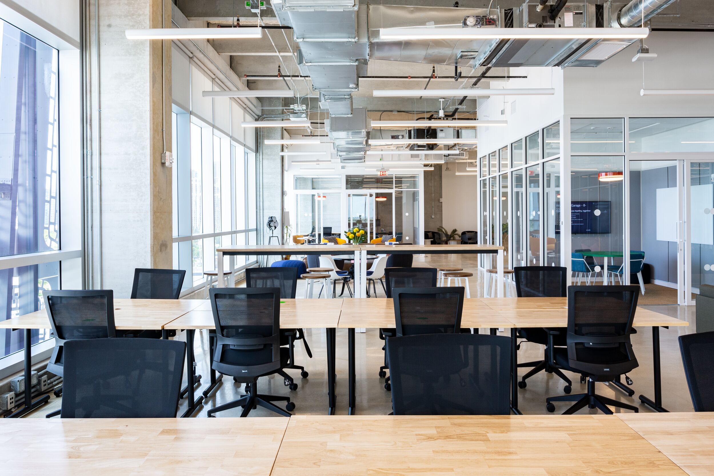 Hot Desk area