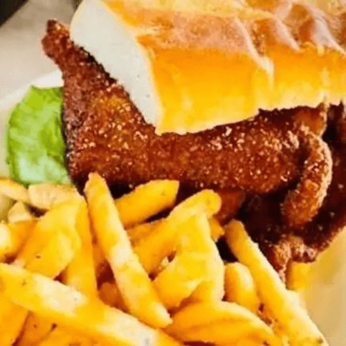 Milanesa Sandwich | Lunch