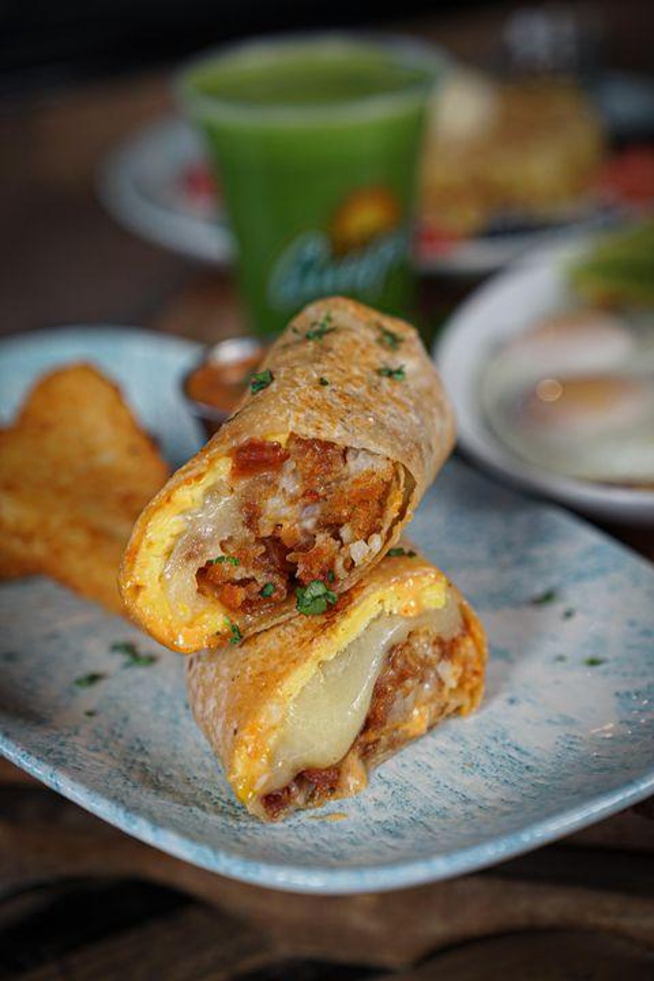 Chicharron Burrito