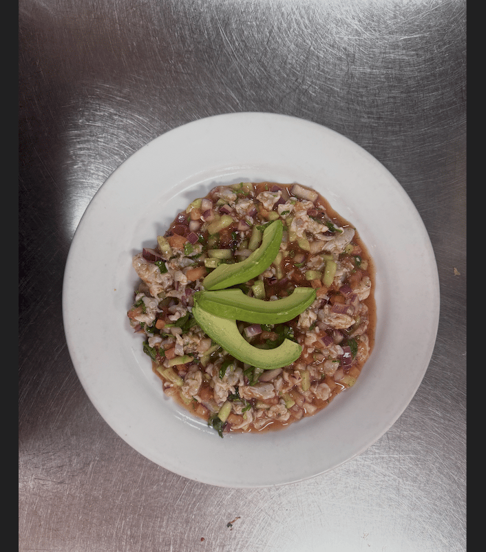 Ceviche de Camarón.