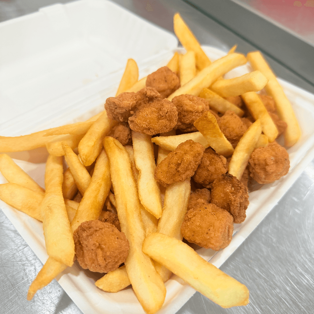 Kids Popcorn Chicken with Fries