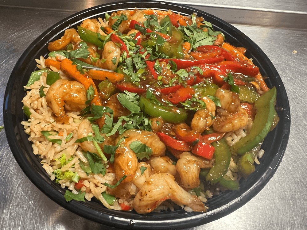 Shrimp Stir Fry Bowl