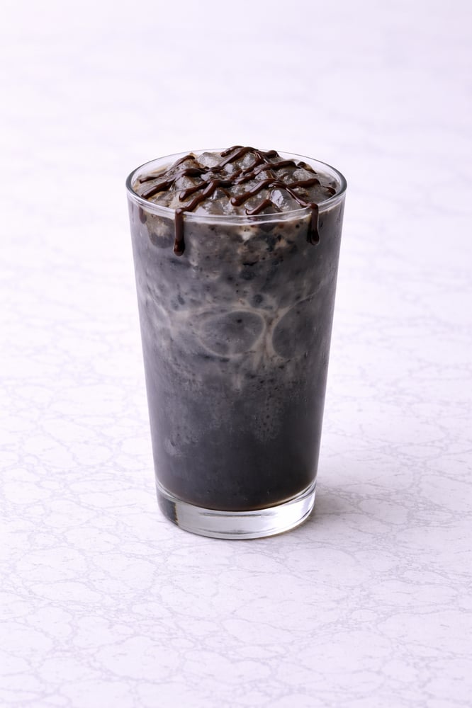 Iced Charcoal Mocha