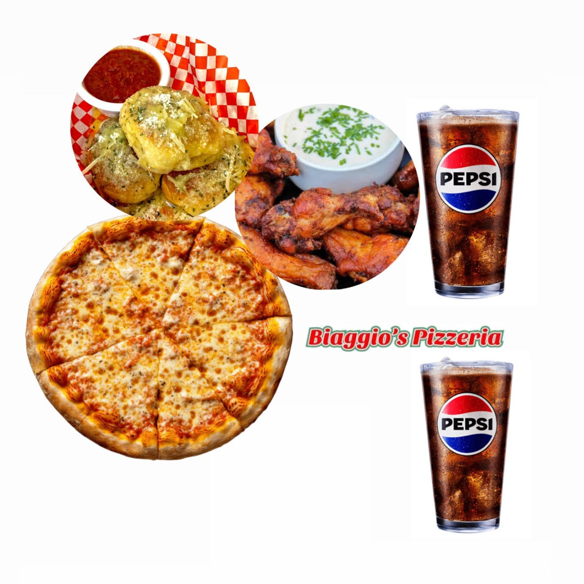 Medium Pizza Combo