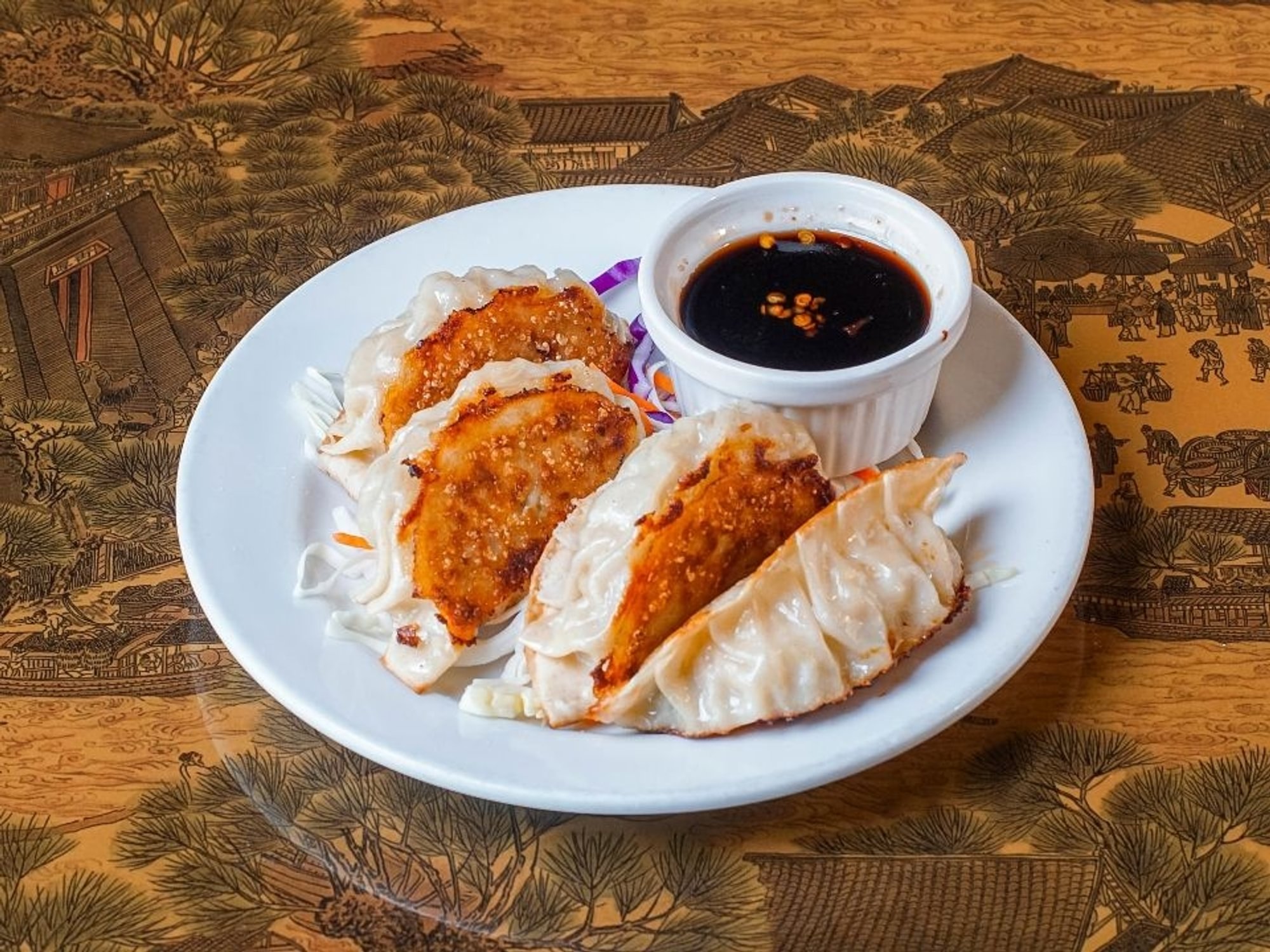 Vegetable Pot Stickers (4)