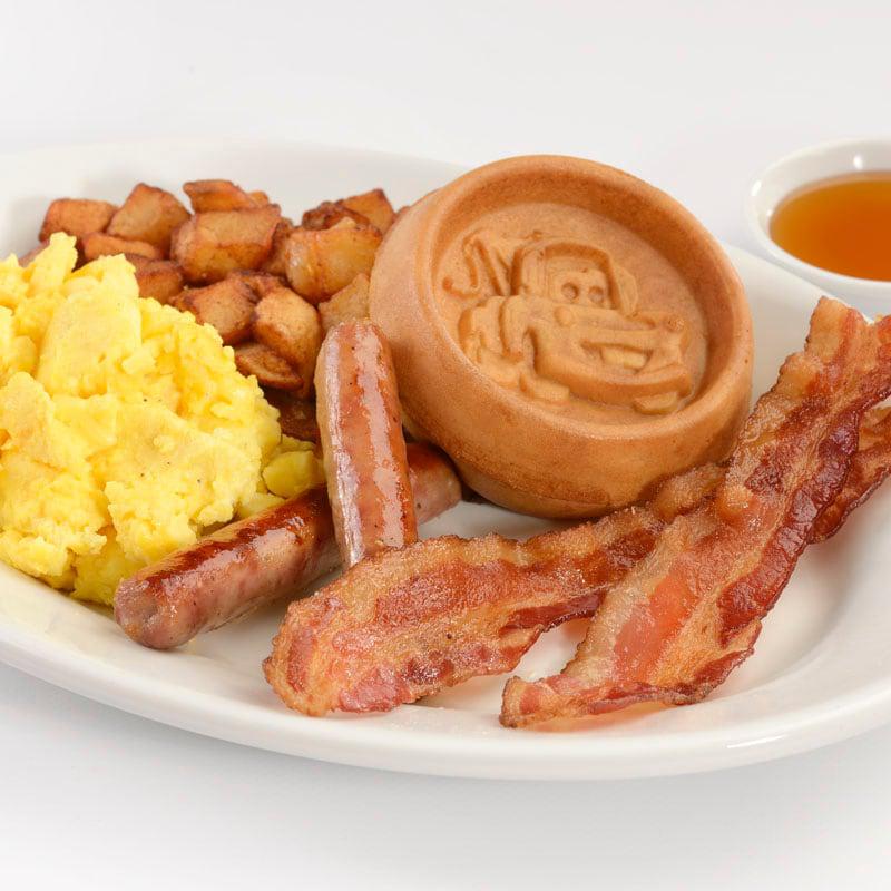 Waffle Bounty Platter