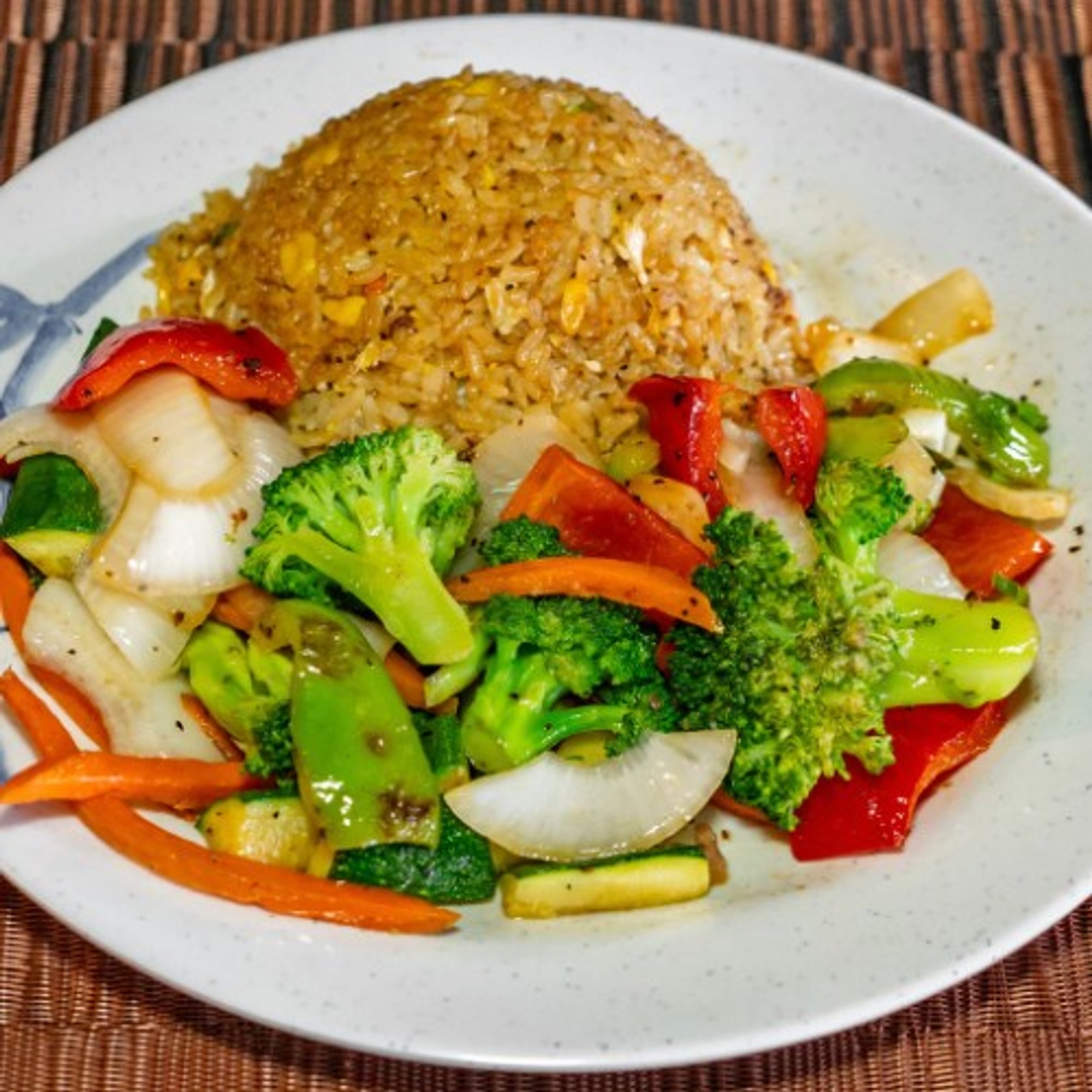Hibachi Vegetable Dinner