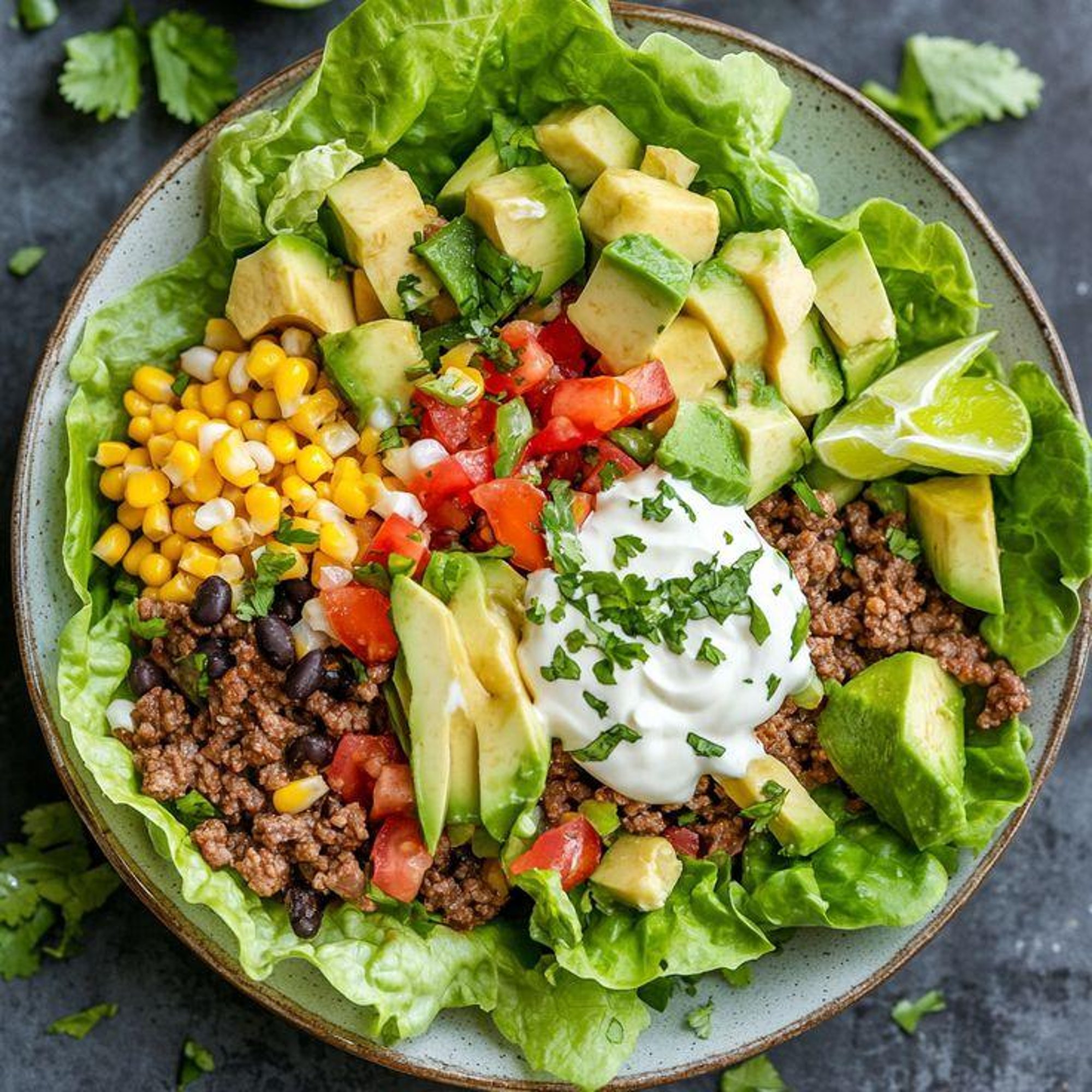 Keto Salad Bowl