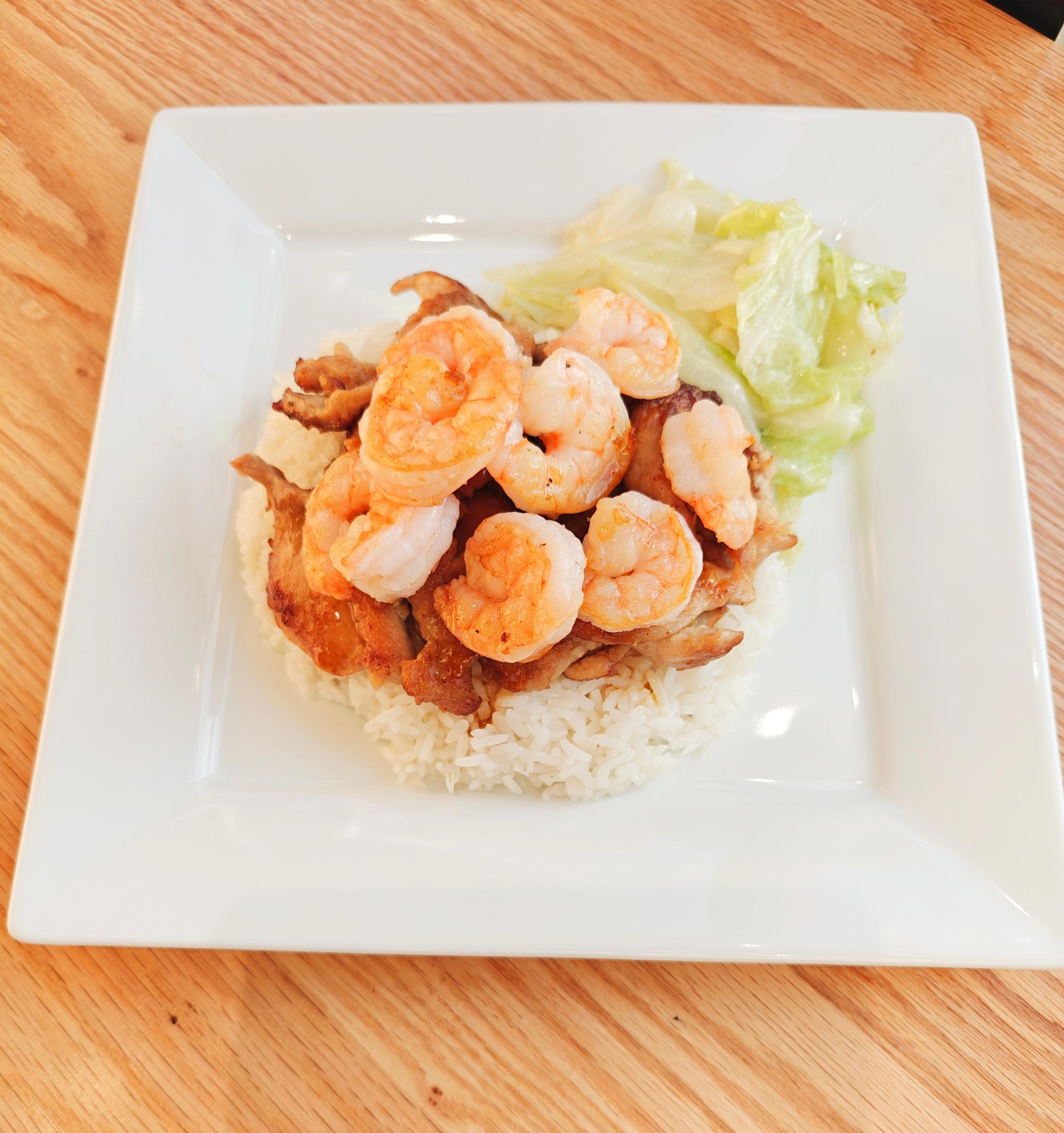 Chicken & Shrimp Teriyaki