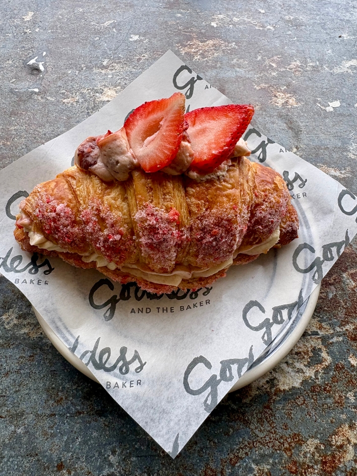 Croissant- Strawberry Tres Leches (NF)
