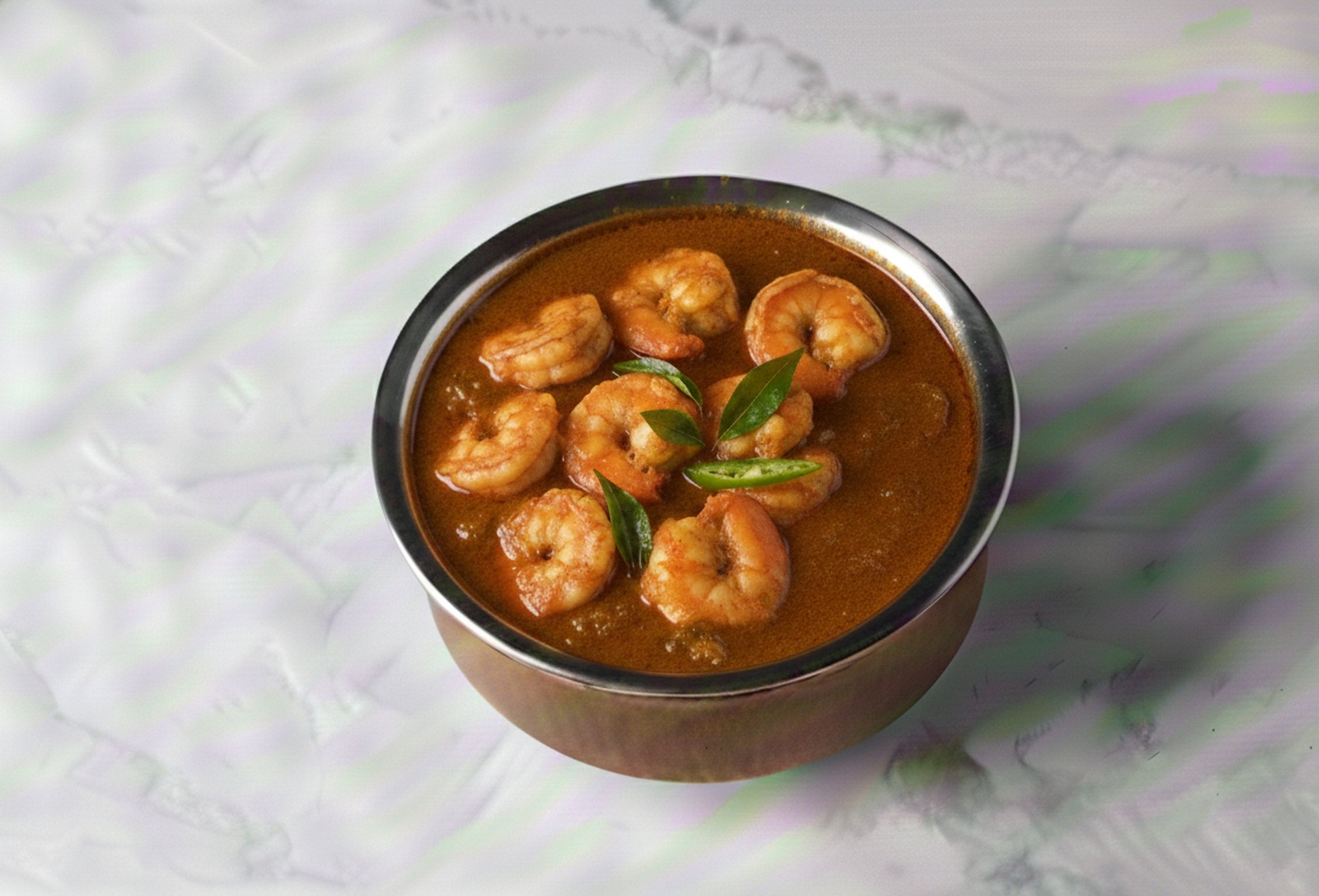 SHRIMP ANDHRA CURRY