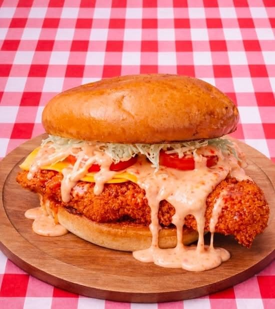 Spicy Boom Crispy Chicken Wrap
