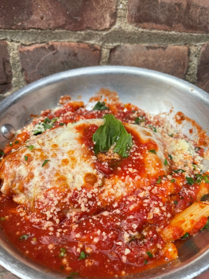 Fried Panko EZ Chicken Parmigiana