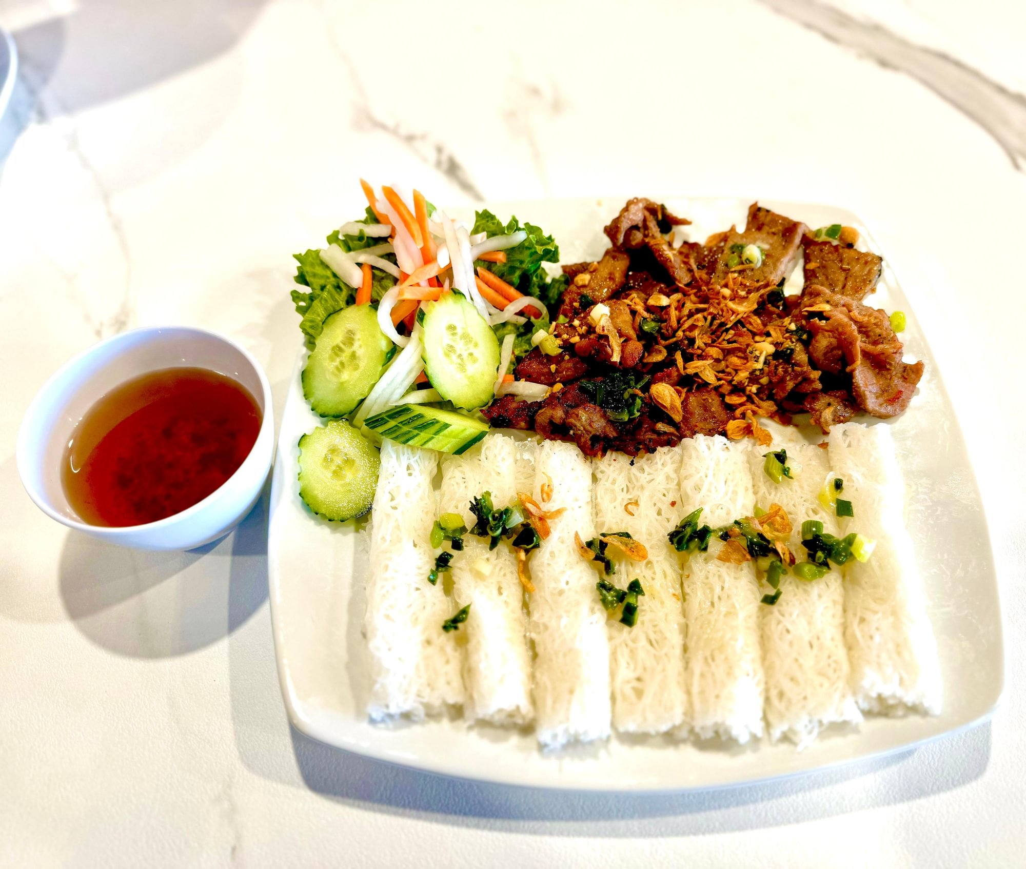 S6. Netted Noodle Plate