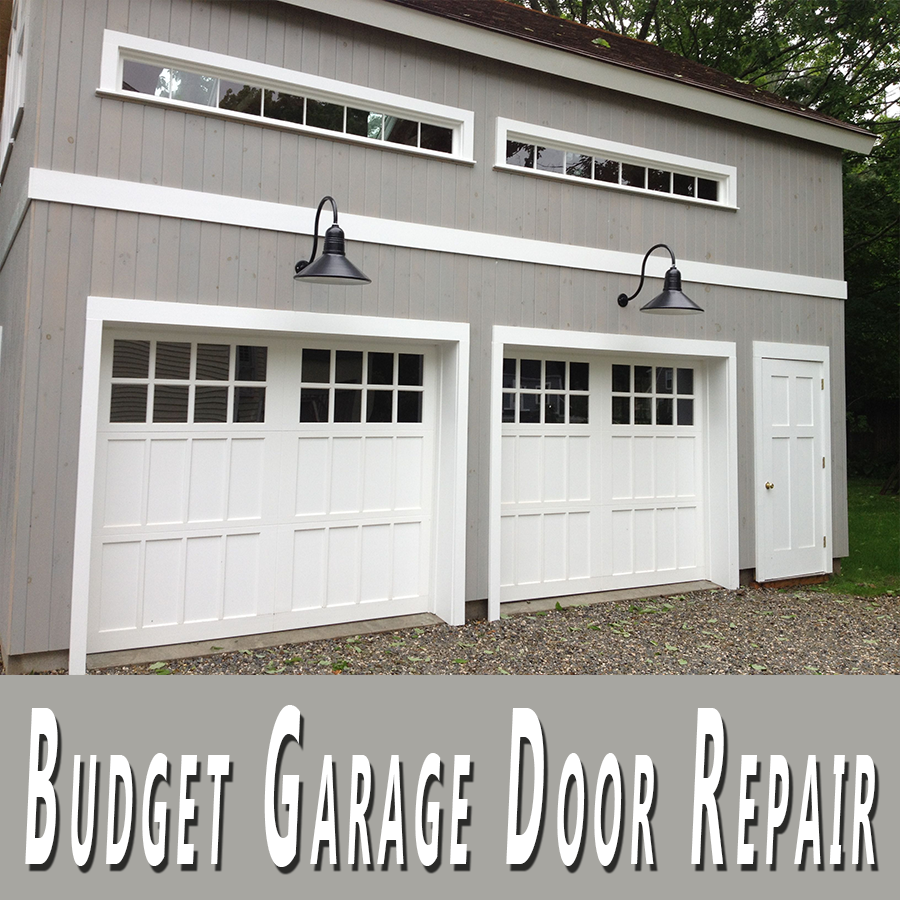 Budget Garage Door Repair Logo
