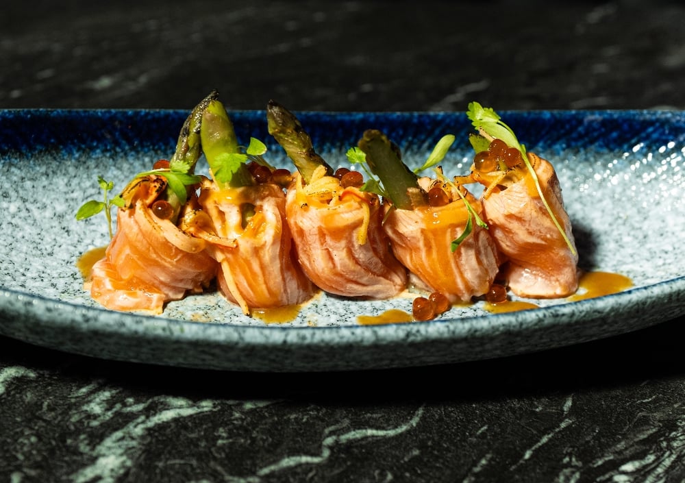 King Salmon Roll (no rice)