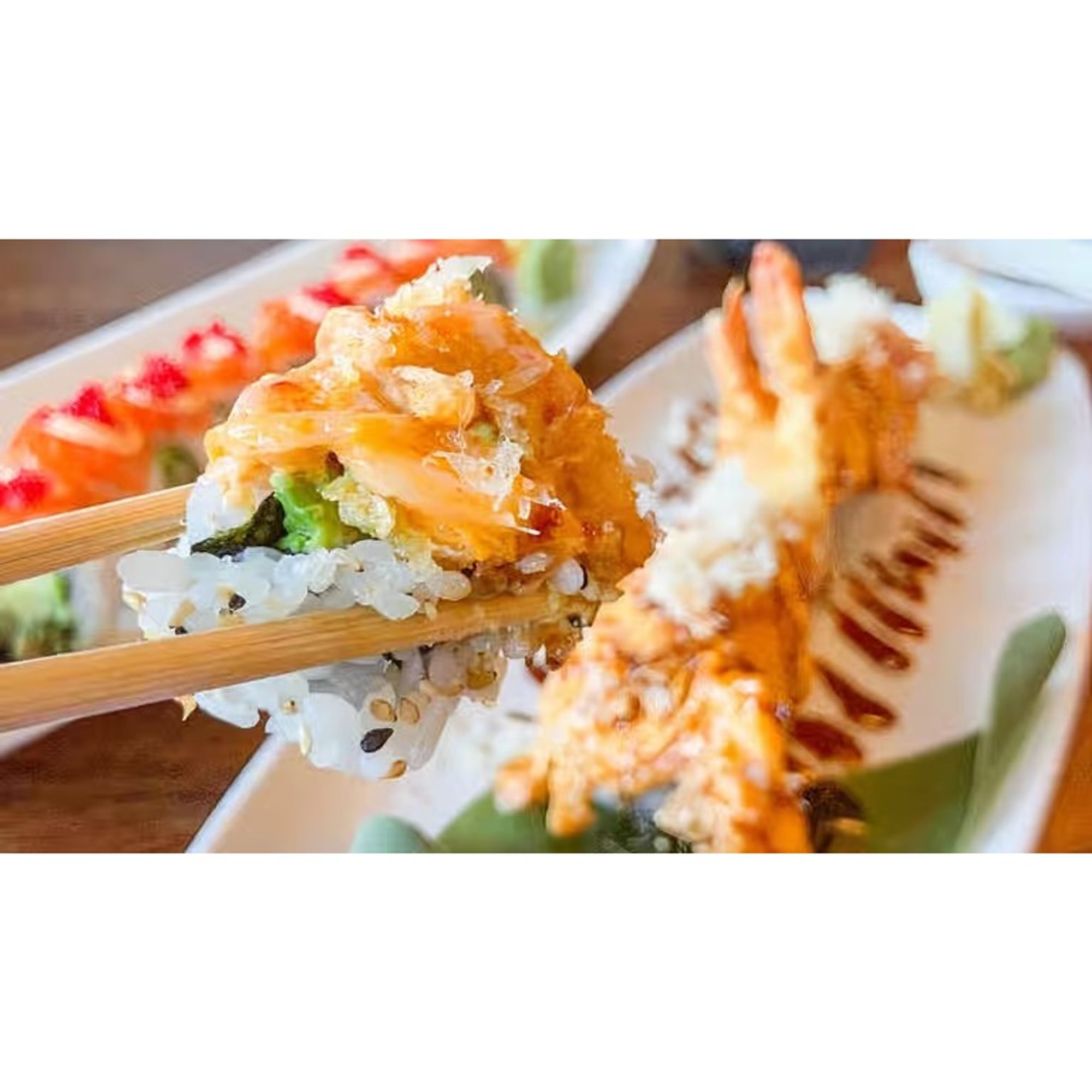 Flaming Crab Roll