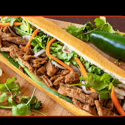B10. BANH MI  VEGETARIAN / BANH MI CHAY