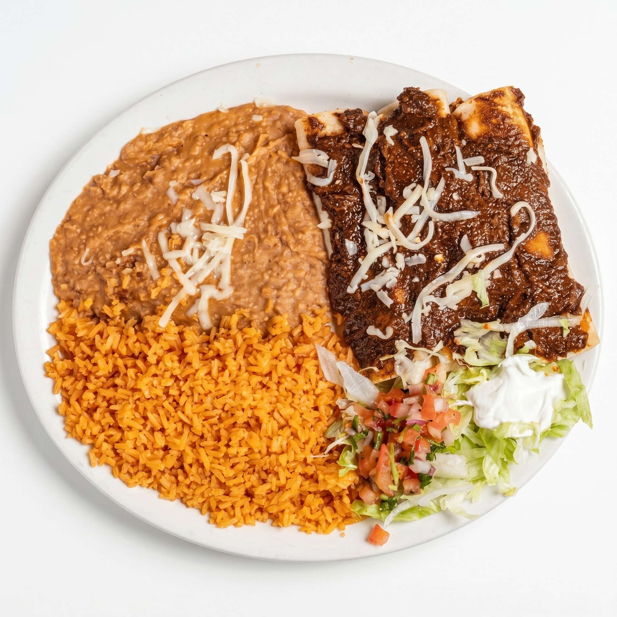 Enchiladas Con Mole