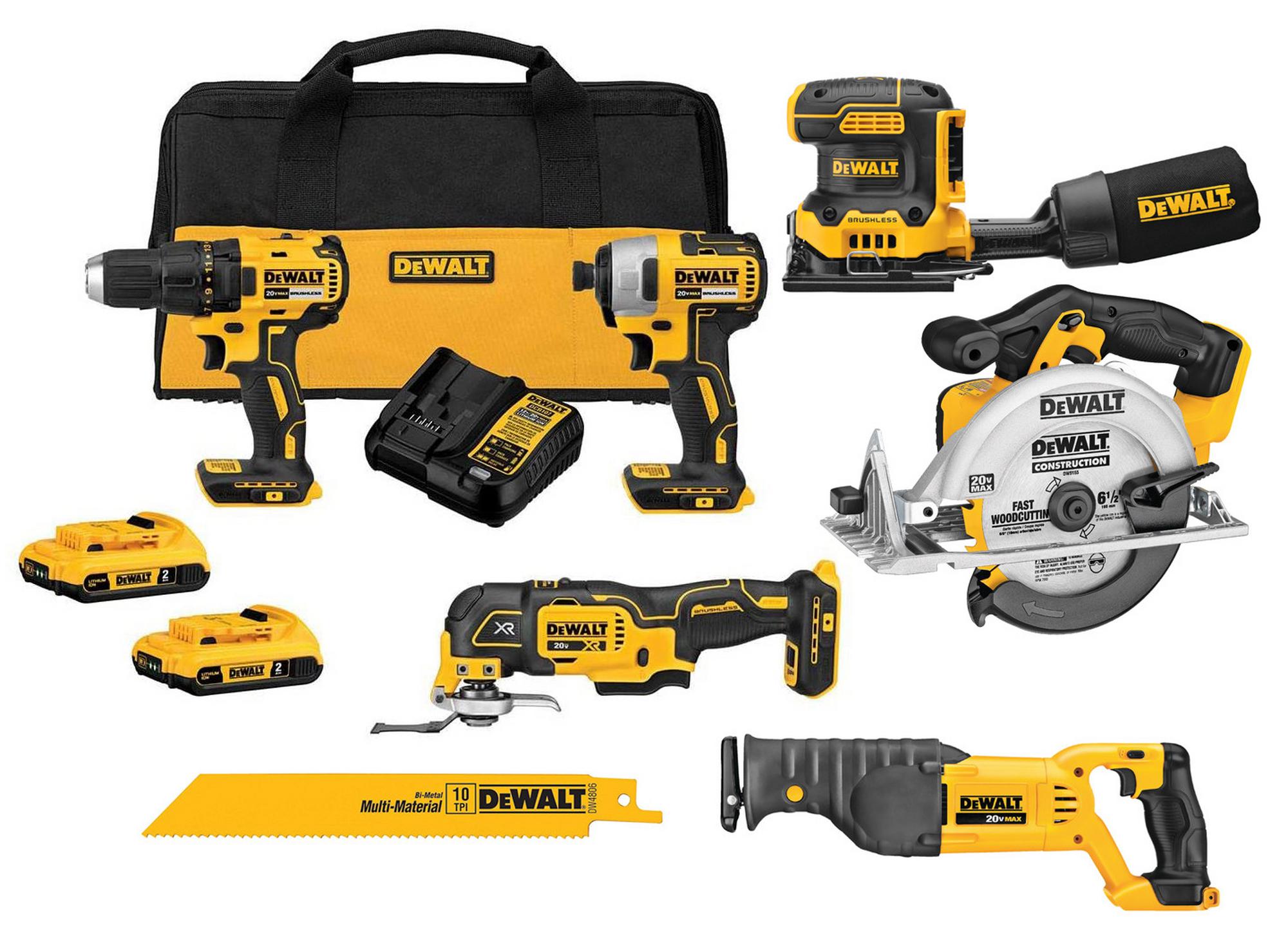 6 - Piece Tool Combo Kit