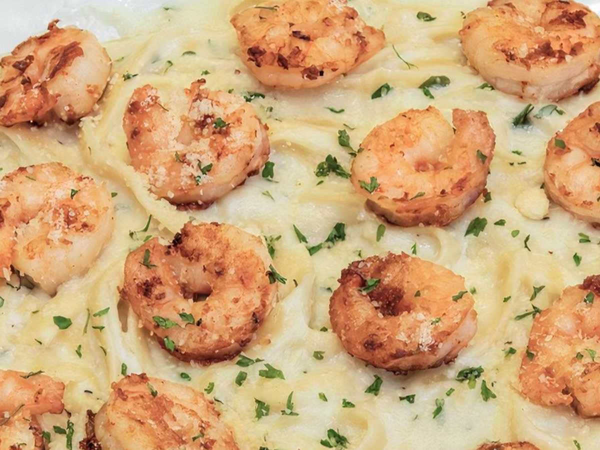Shrimp Fettuccine Alfredo