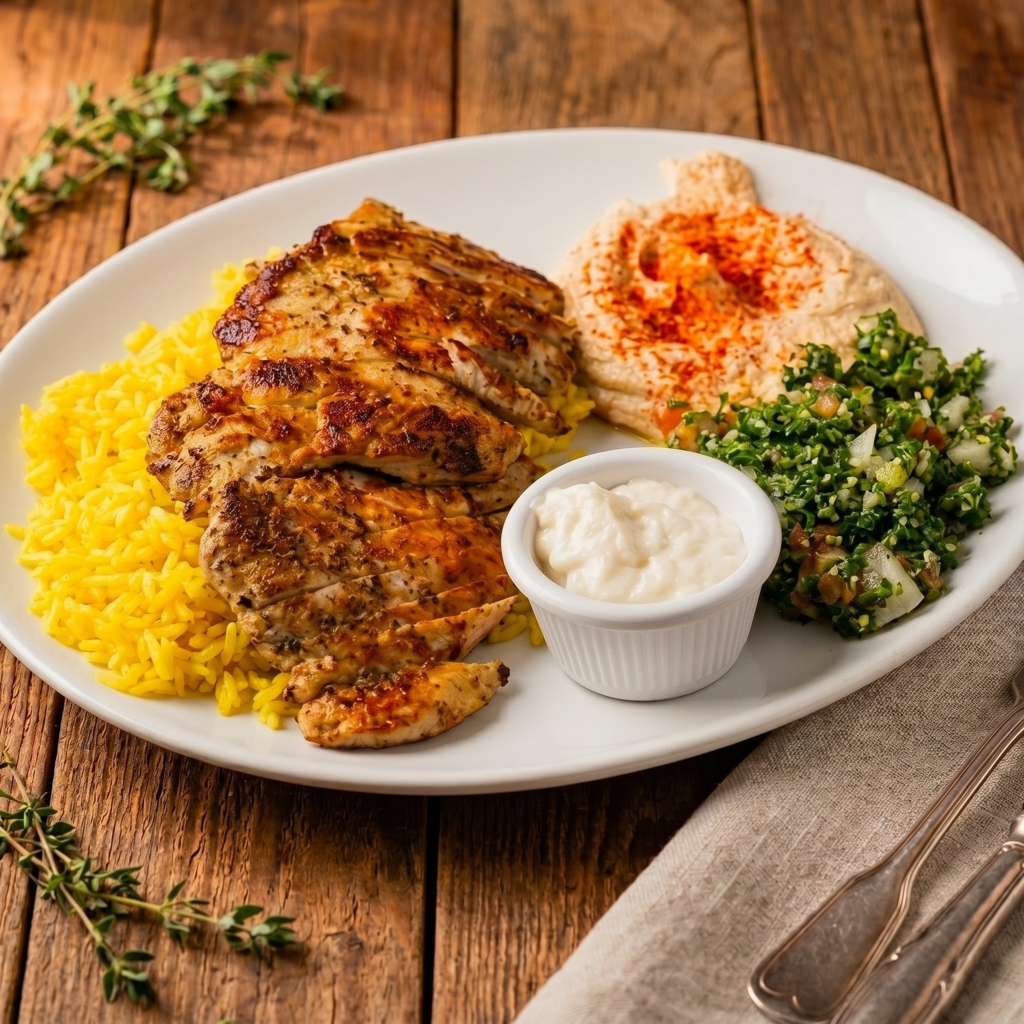 Dinner Grilled Chicken Breast