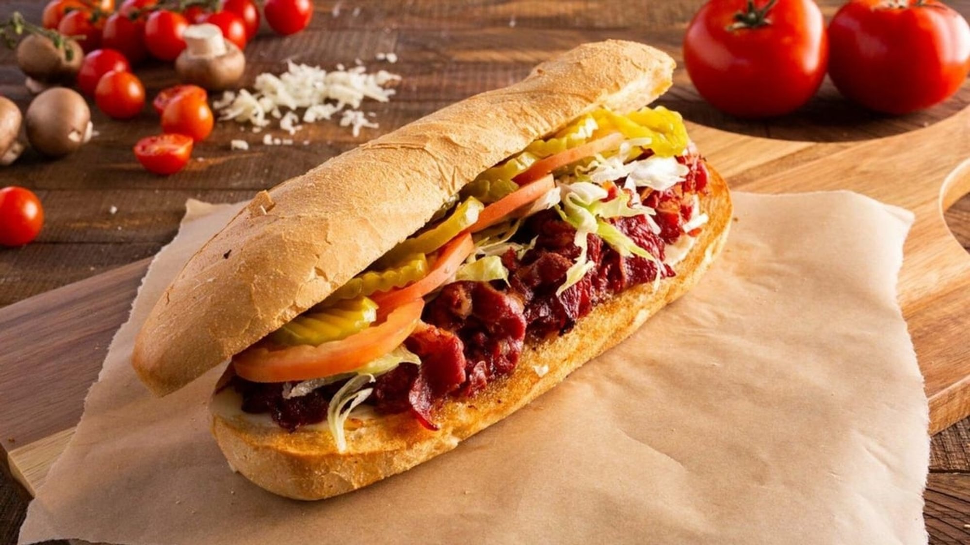 The Pastrami Sub