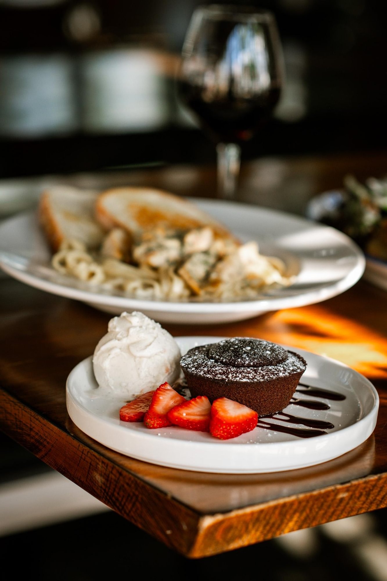 Chocolate lava cake