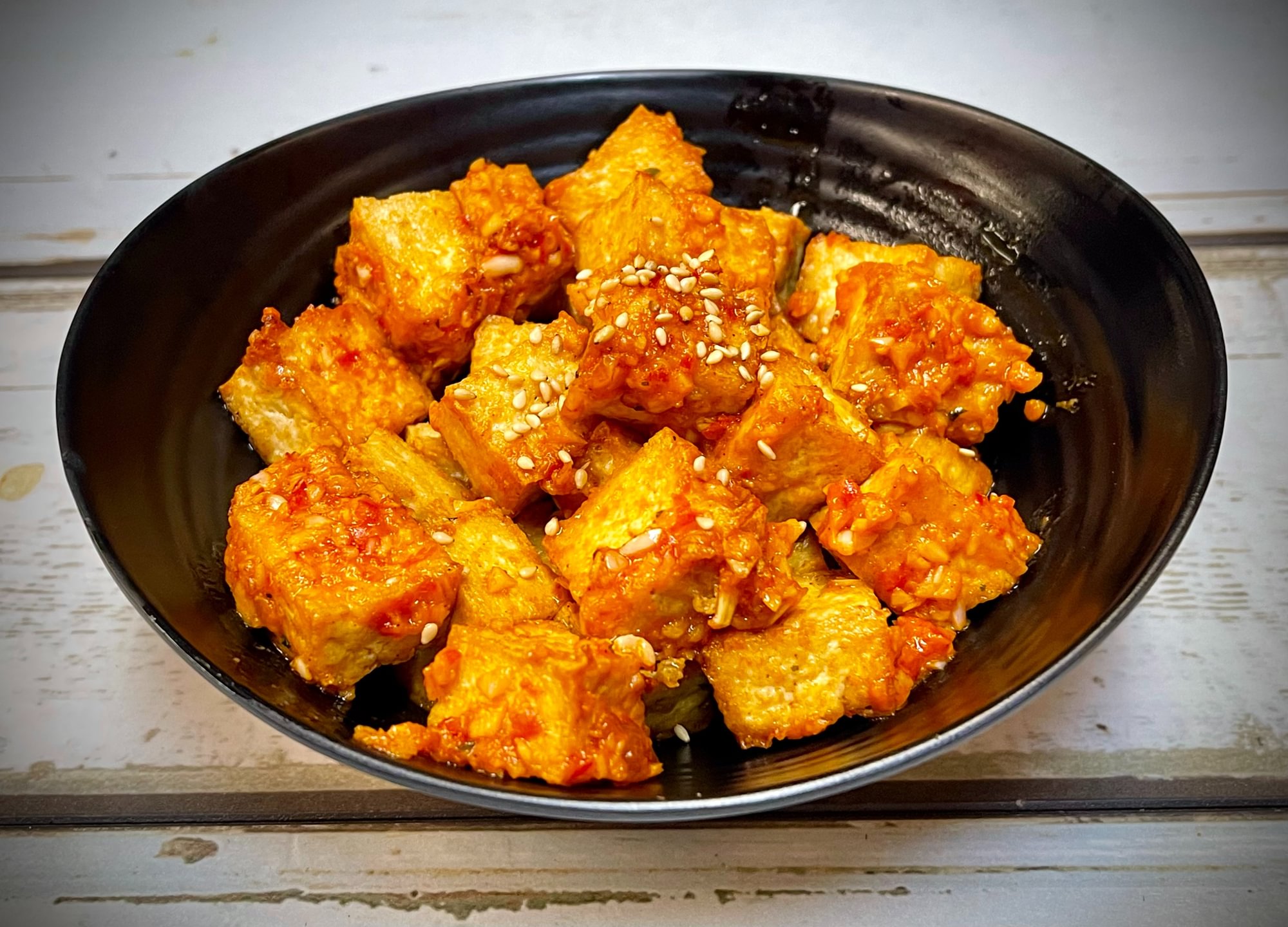 Spicy Garlic Tofu