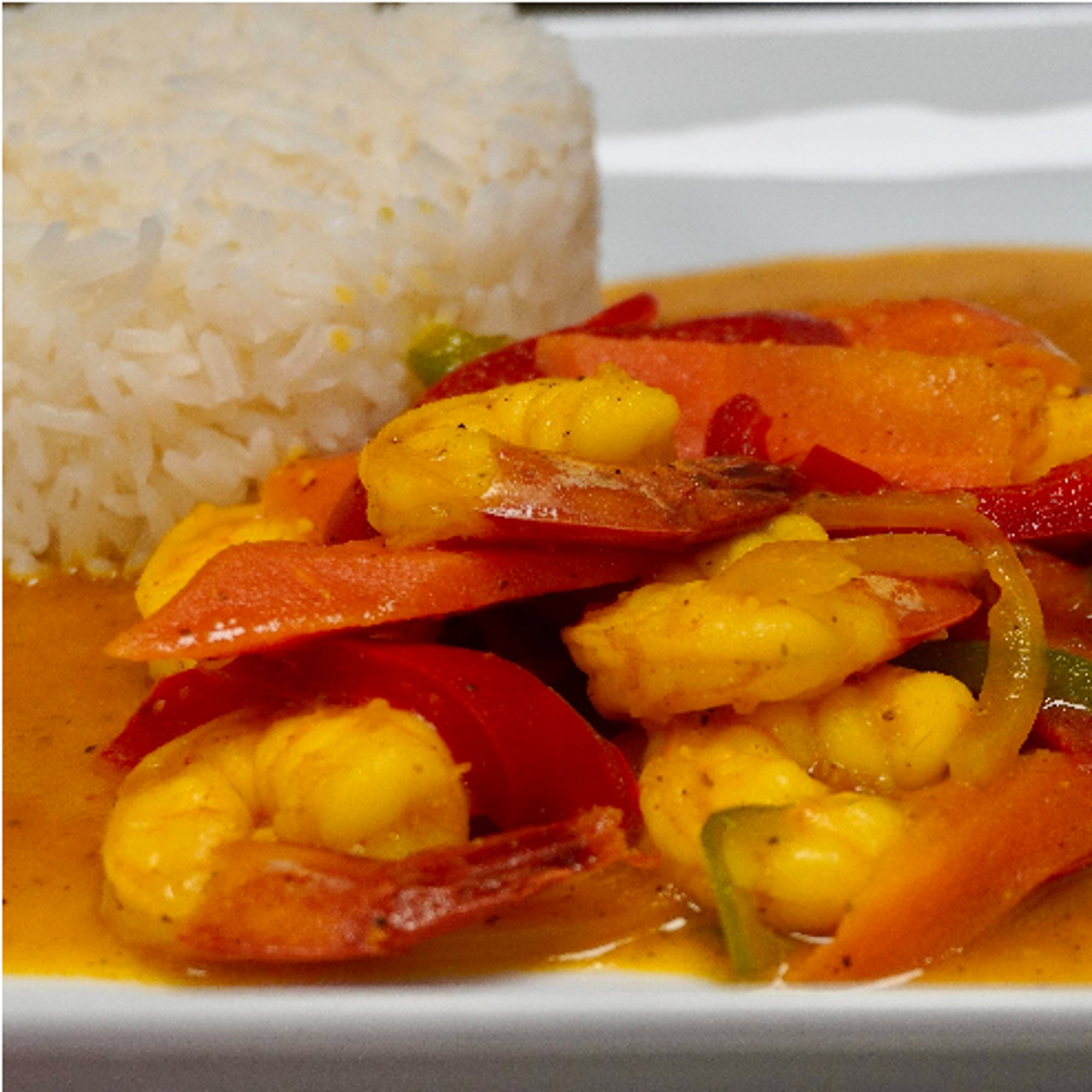 Curry Shrimp Dinner