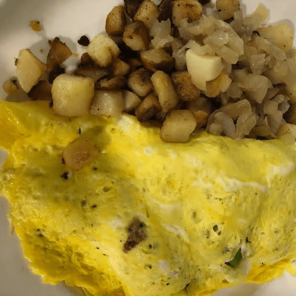 Mushroom & Cheese Omelette