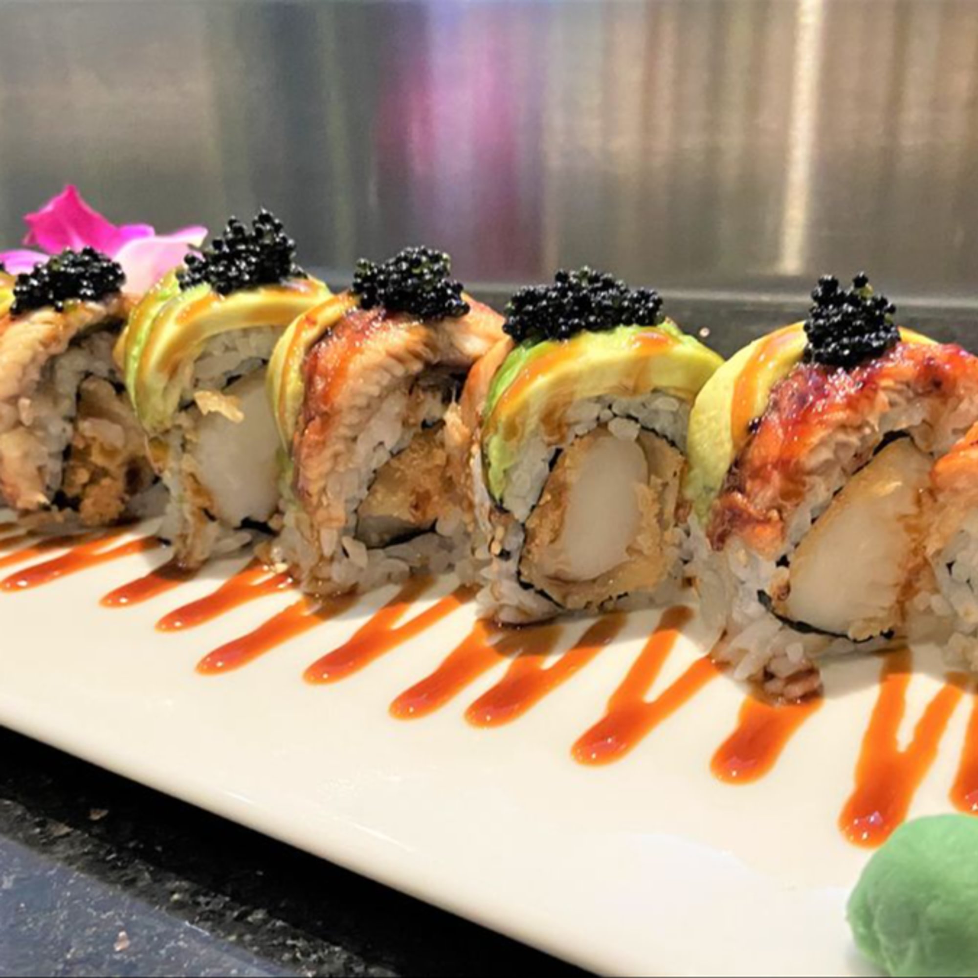 Eel Scallop Roll