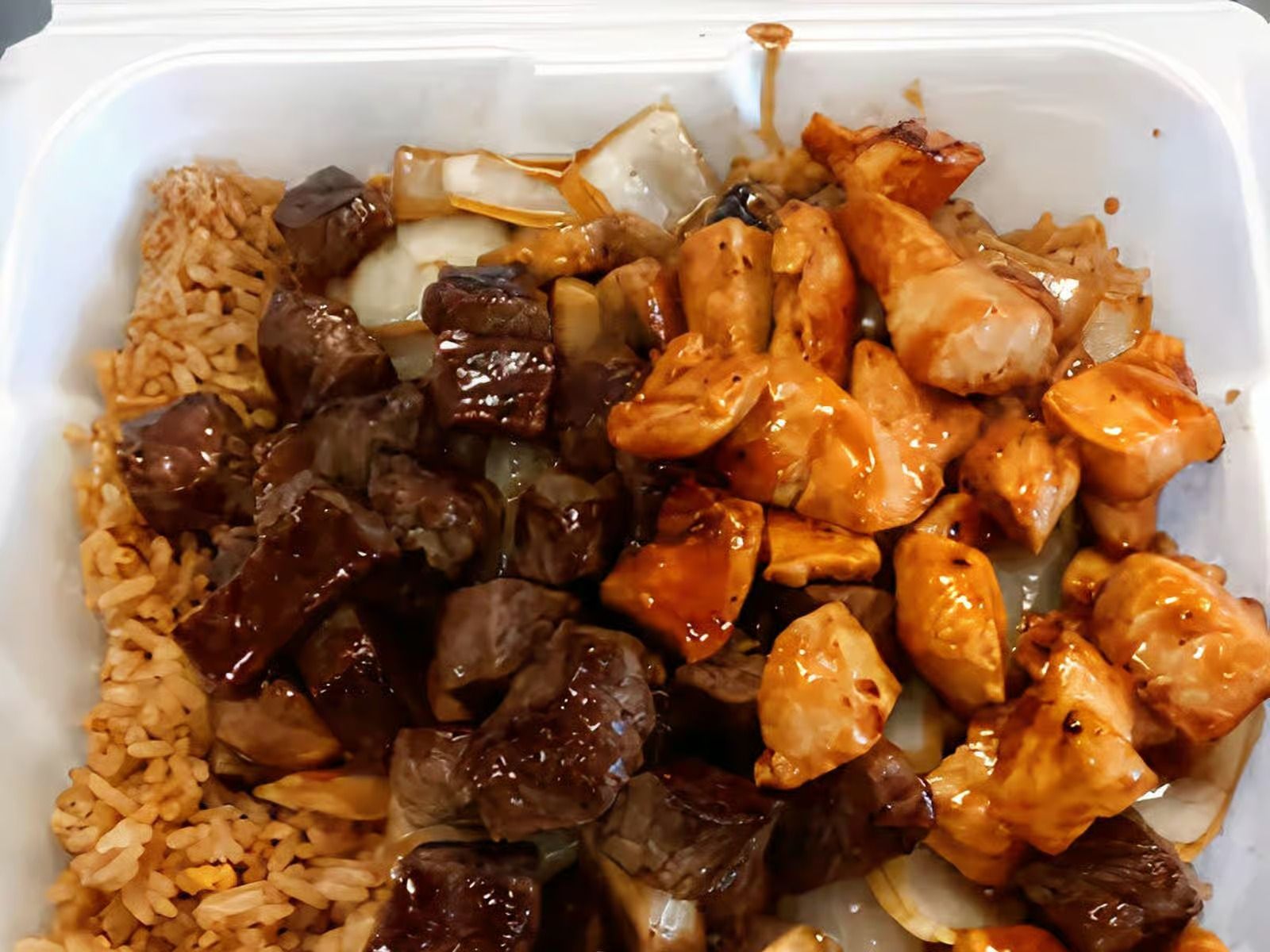 Hibachi Filet Mignon & Chicken