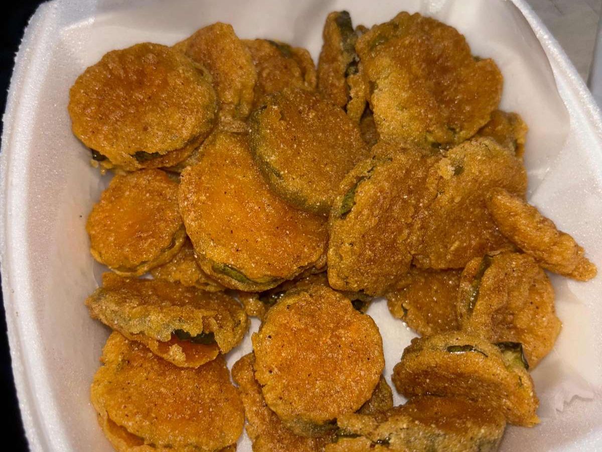 Side Fried Dill Pickles