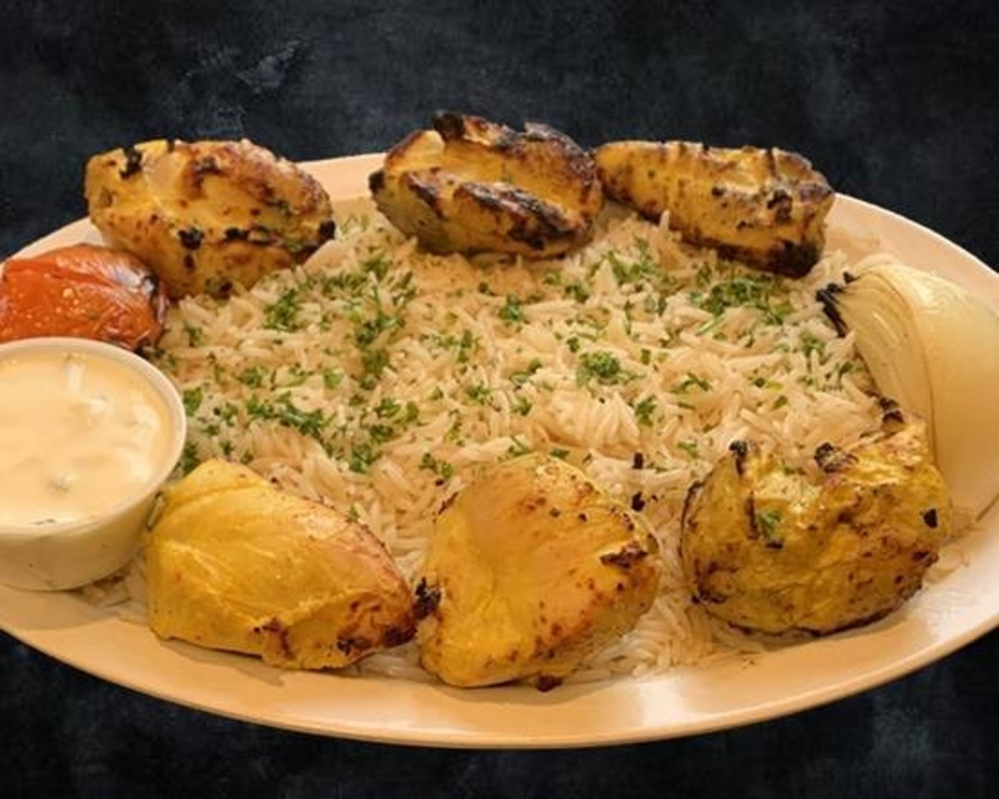 Chicken Kabob Platter (Small)