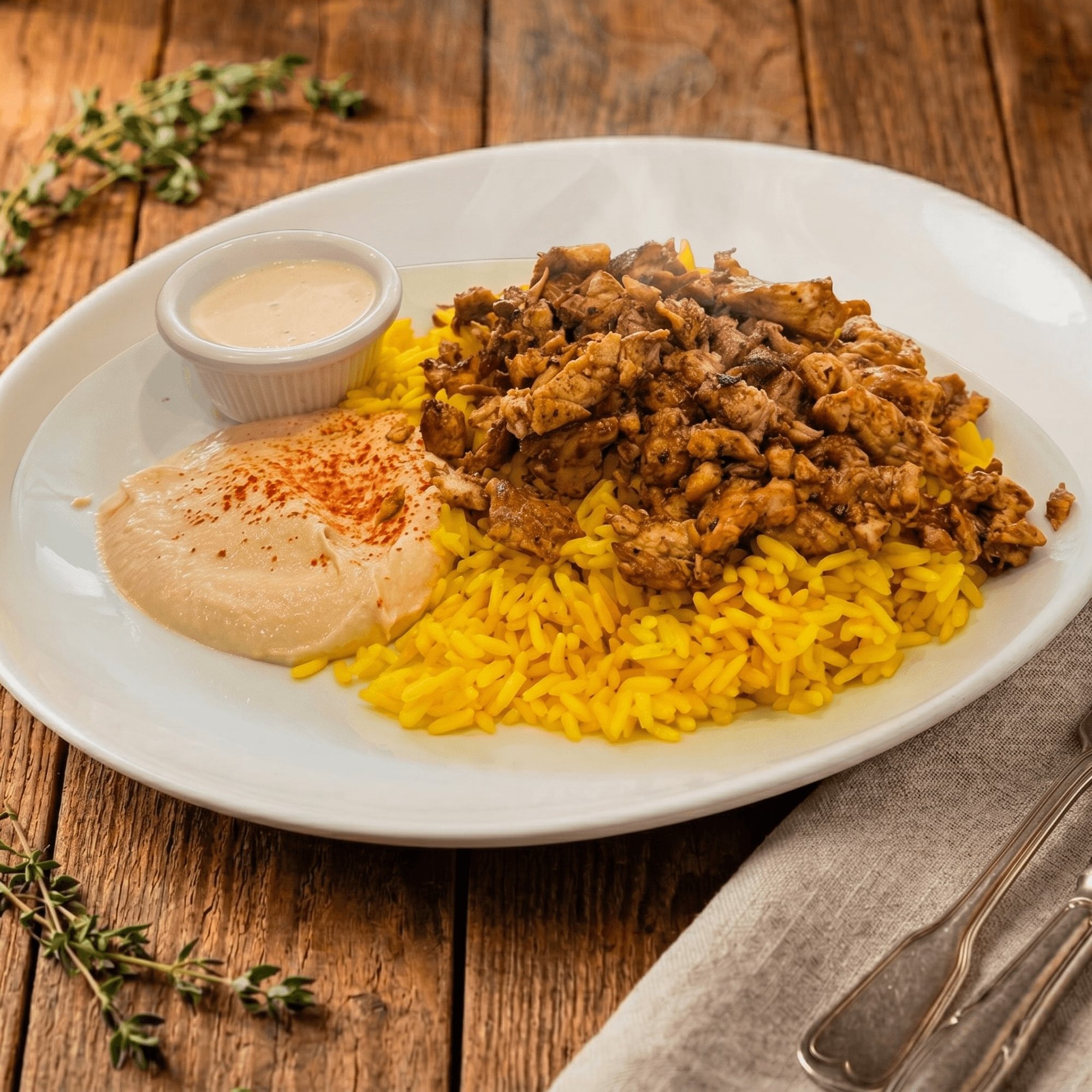 Lunch Chicken Shawarma
