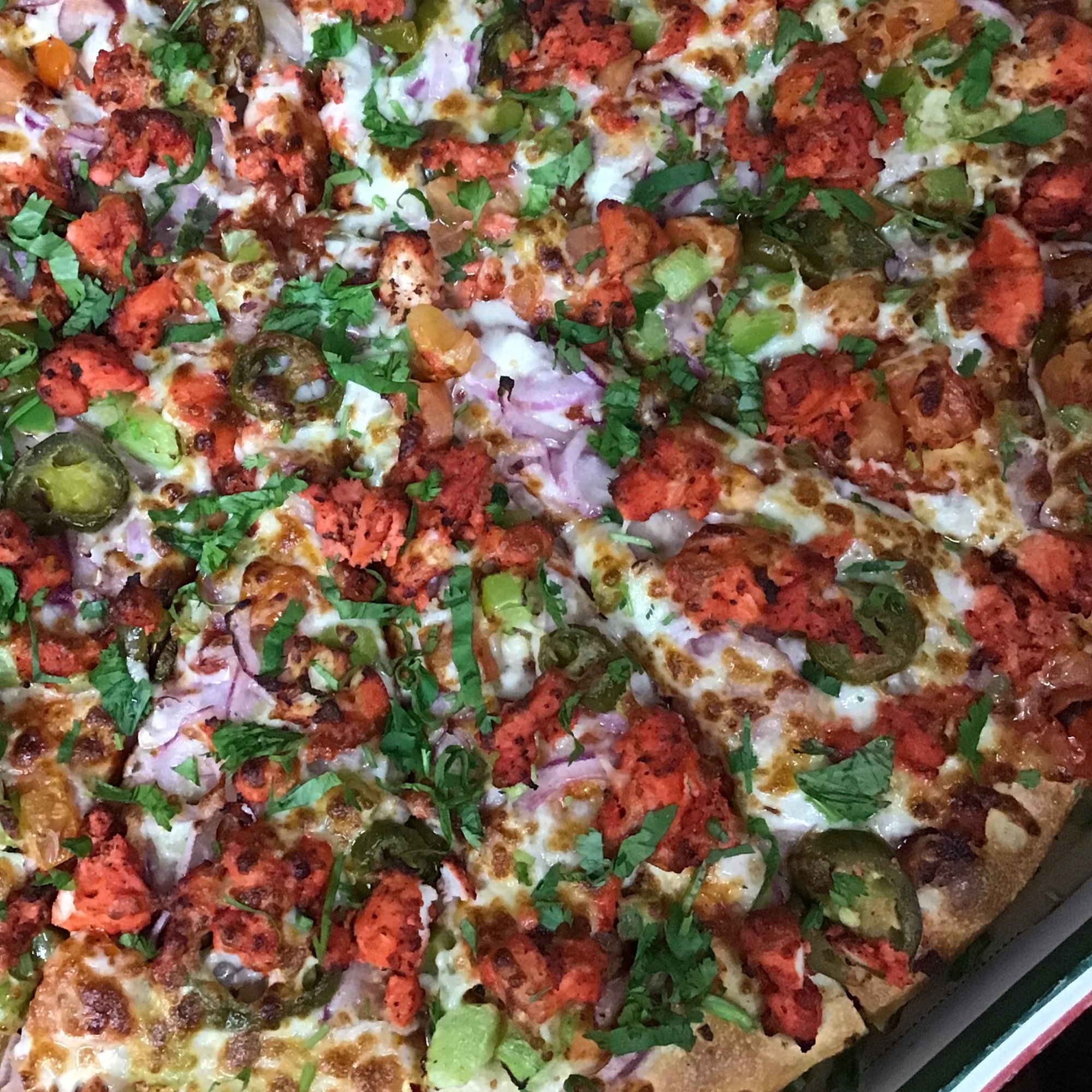 Tandoori Chicken Pizza