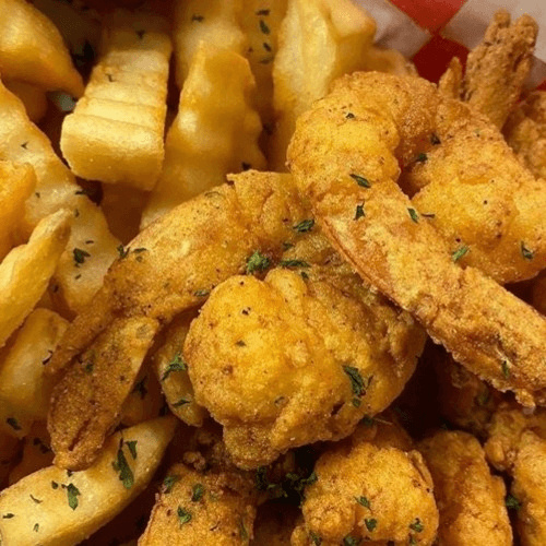 Kidz- 4pc Fried Shrimp w/ Fries