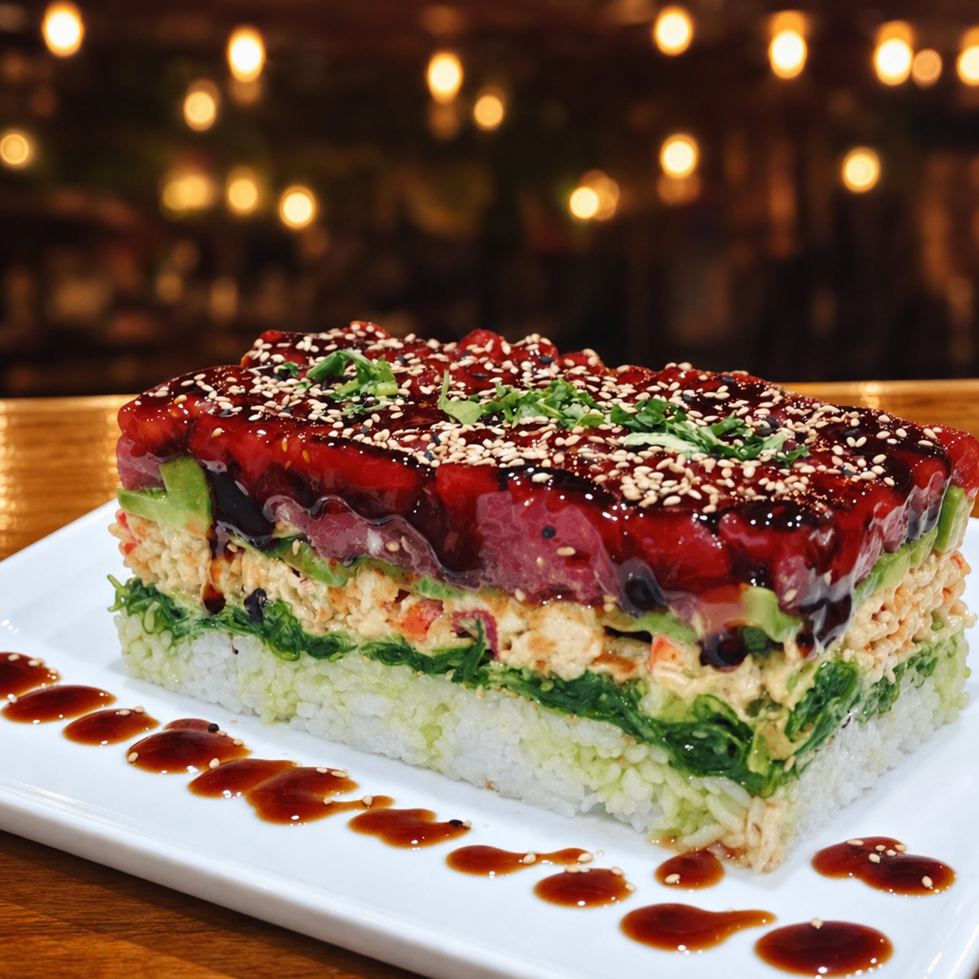 Hooked Sushi Tower