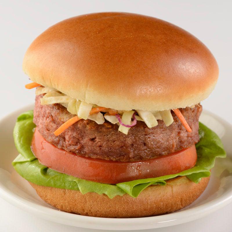 Zesty Slaw "Burger" on a Brioche Bun