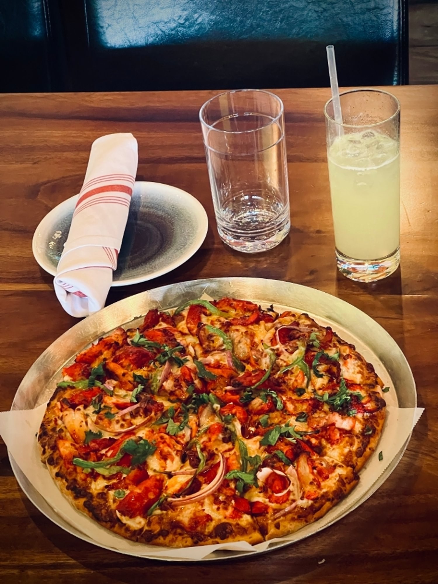 Butter Chicken Pizza