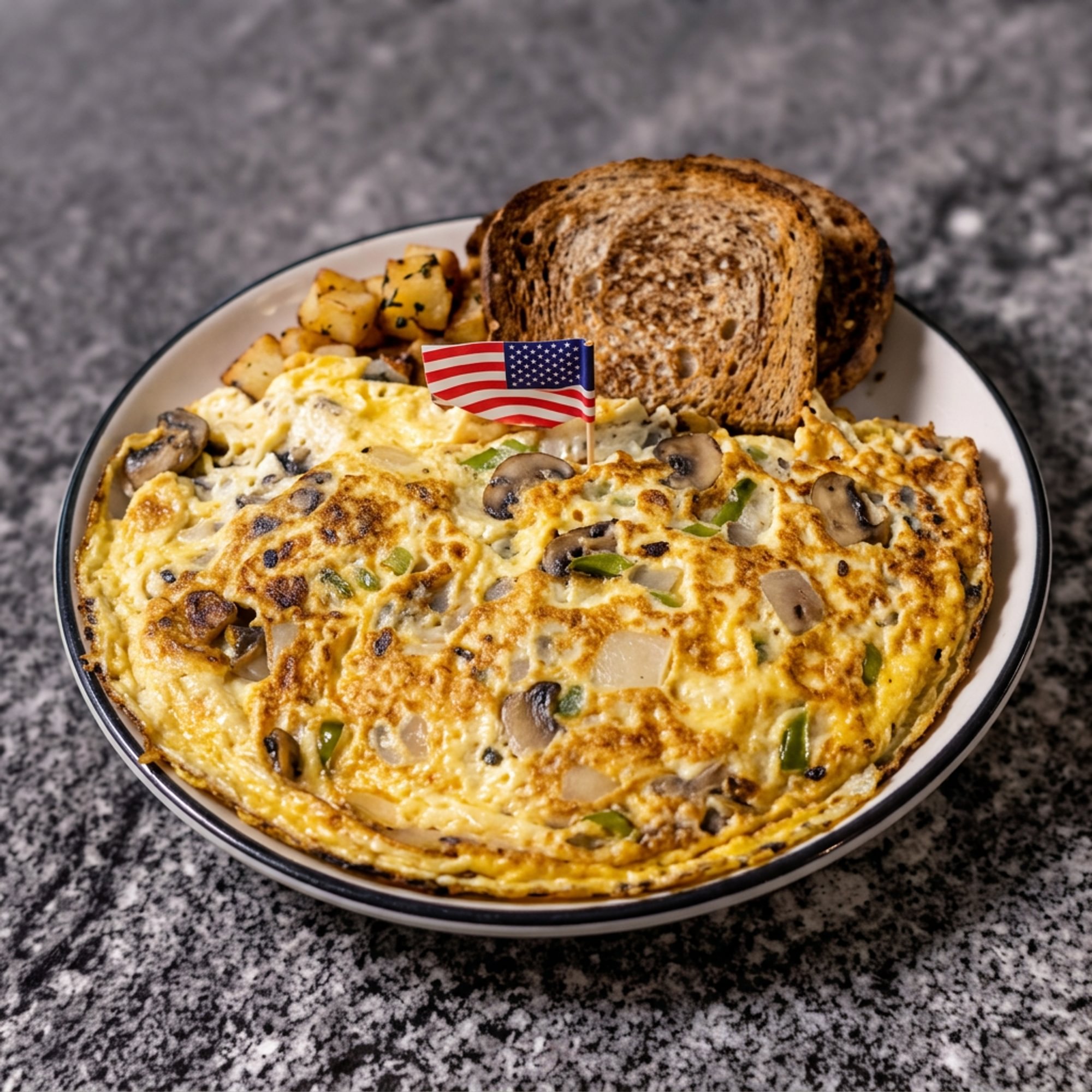 Build Your Own Omelette - 2 Eggs