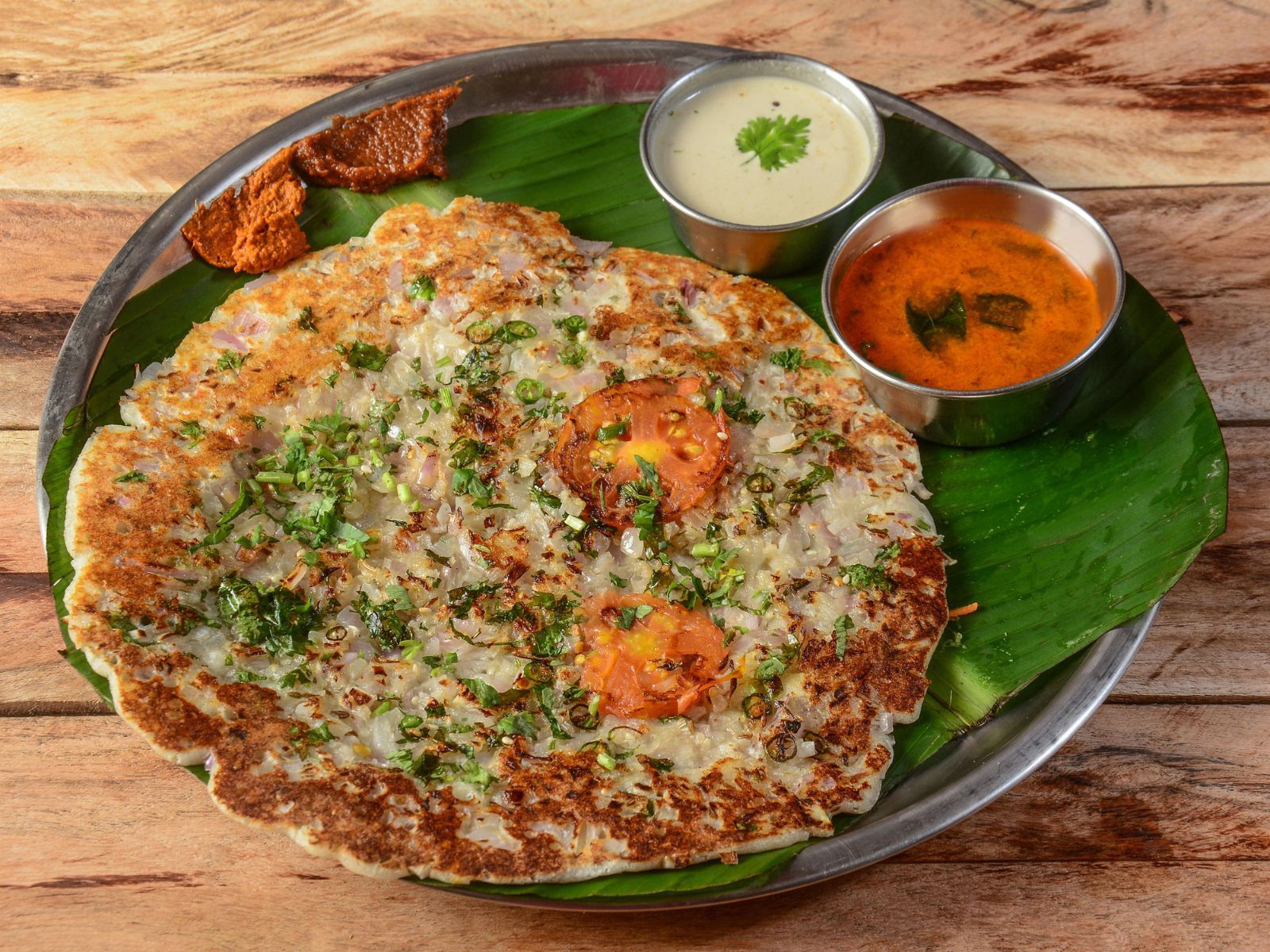 Onion Chili Rava Dosa