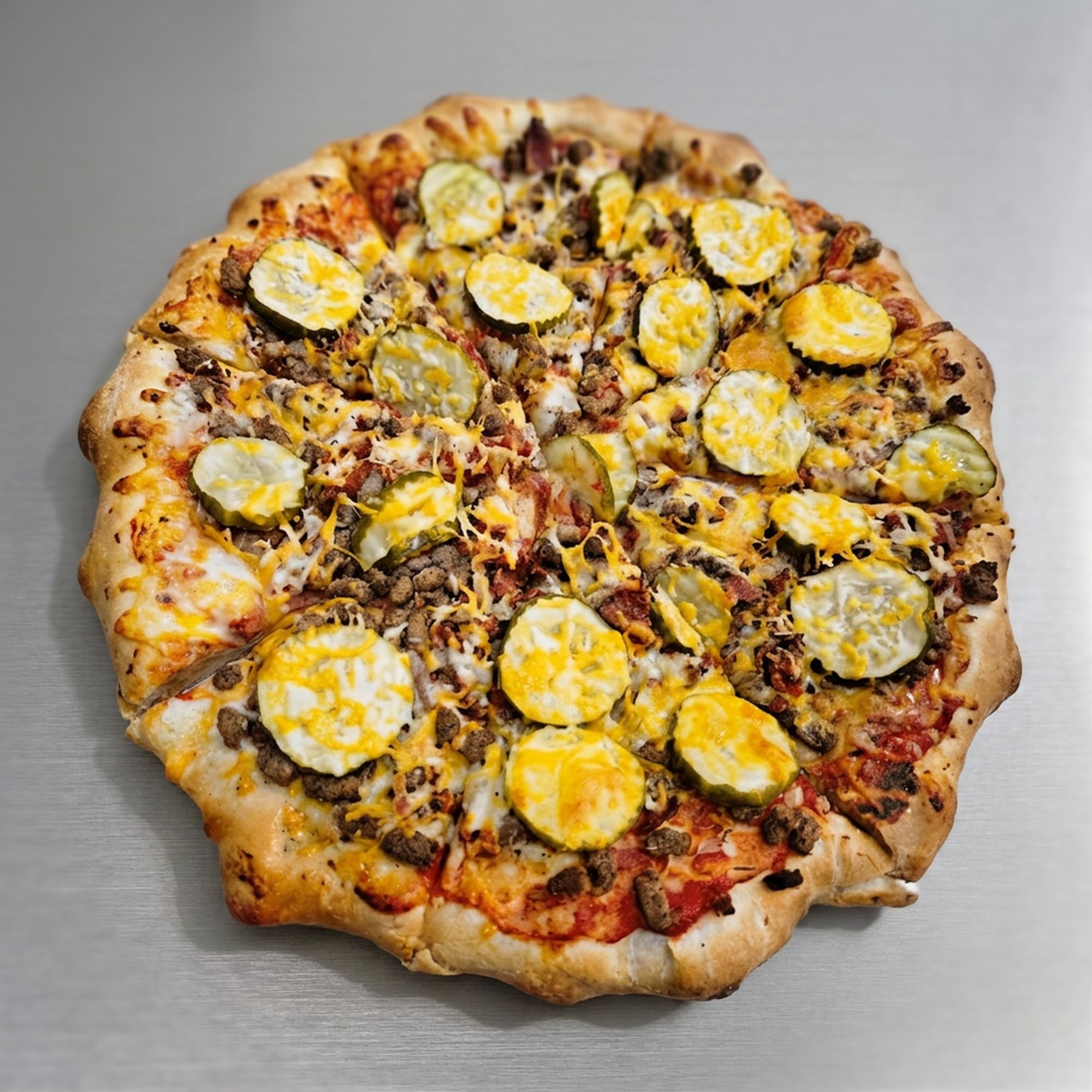 Bacon Cheeseburger Specialty Pizza