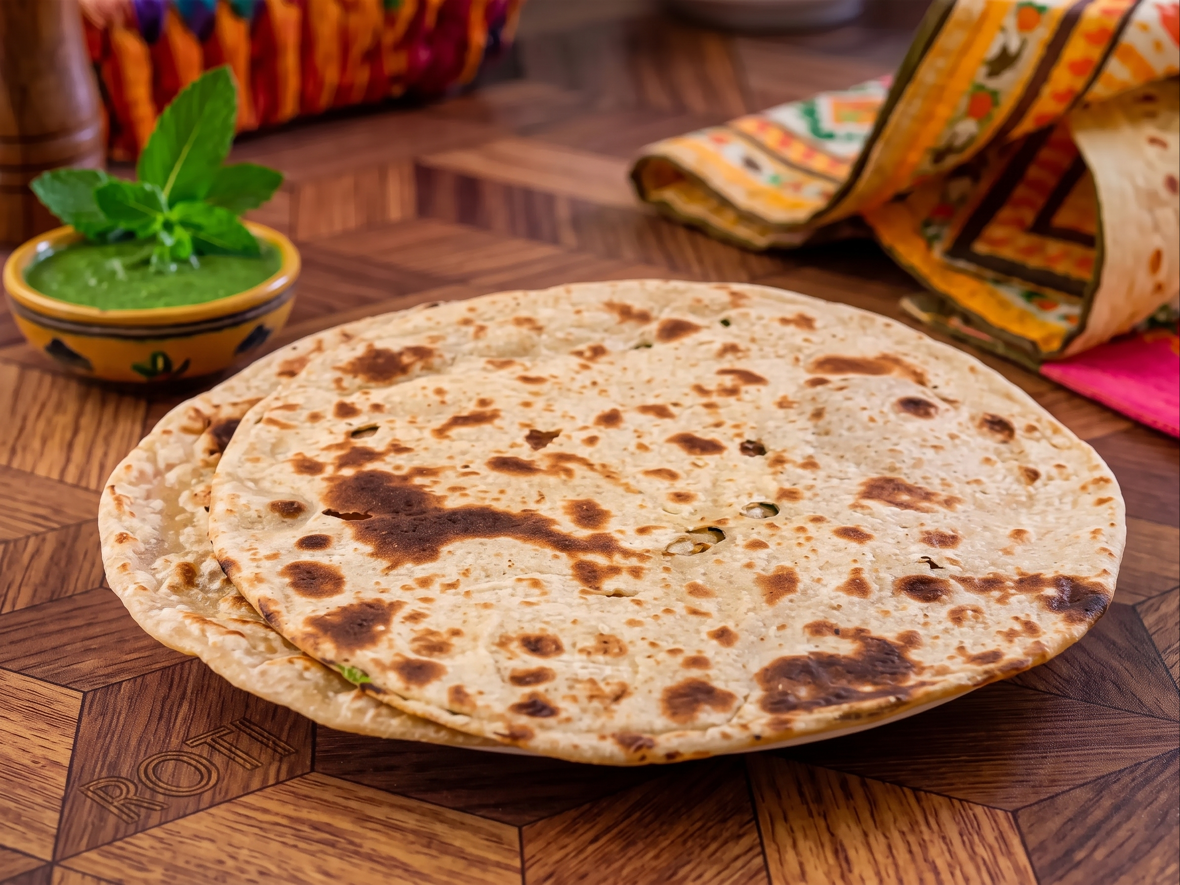 Whole Wheat Roti