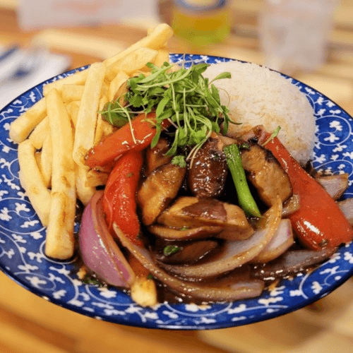Portobello Saltado